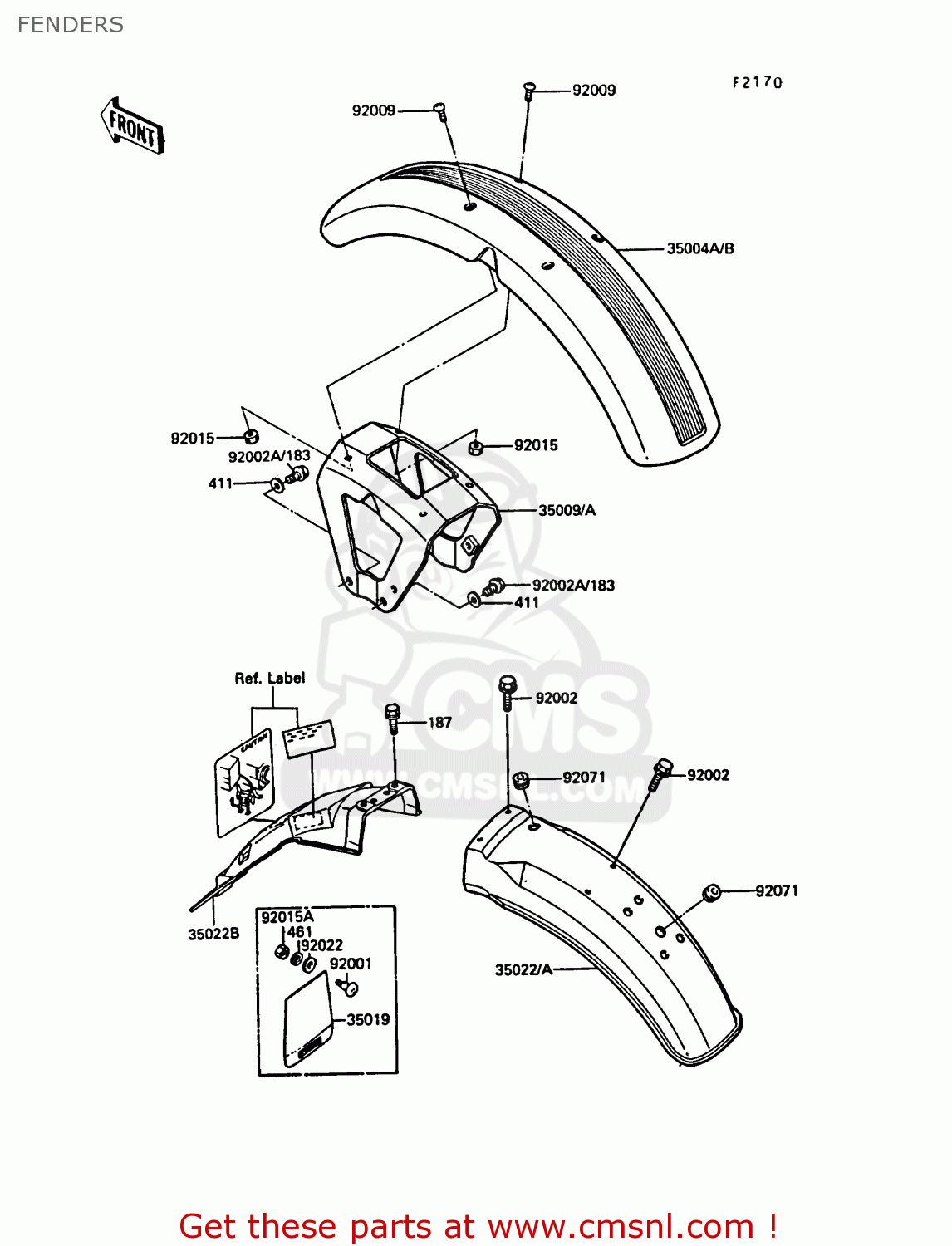 FENDERS Z550G5 GT550 1988 SWEDEN FG
