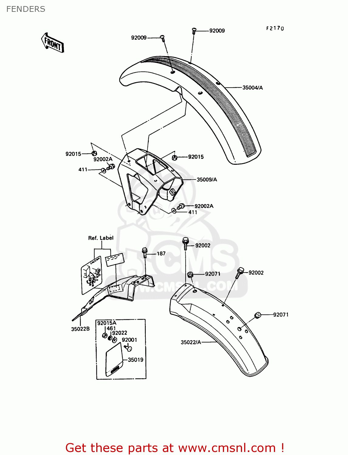 FENDERS Z550G6 GT550 1989 EUROPE FG SP