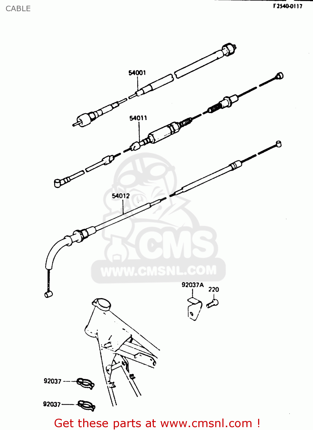 CABLE Z750L4 1984 EUROPE UK FR SD WG