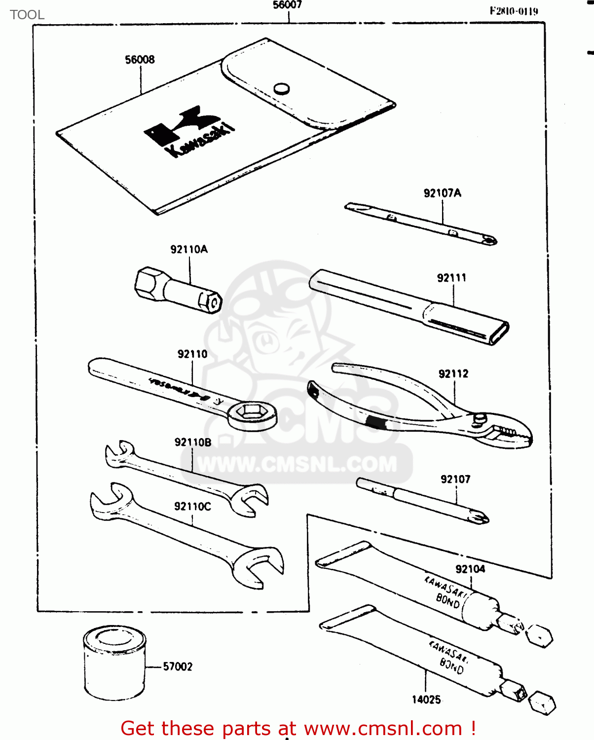 TOOL Z750L4 1984 EUROPE UK FR SD WG