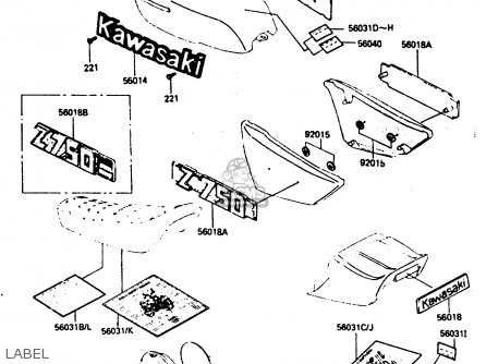 LABEL - Z750L4 1984 EUROPE UK FR SD WG