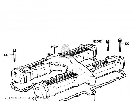 CYLINDER HEAD COVER - Z750P3 1984 UNITED KINGDOM FR