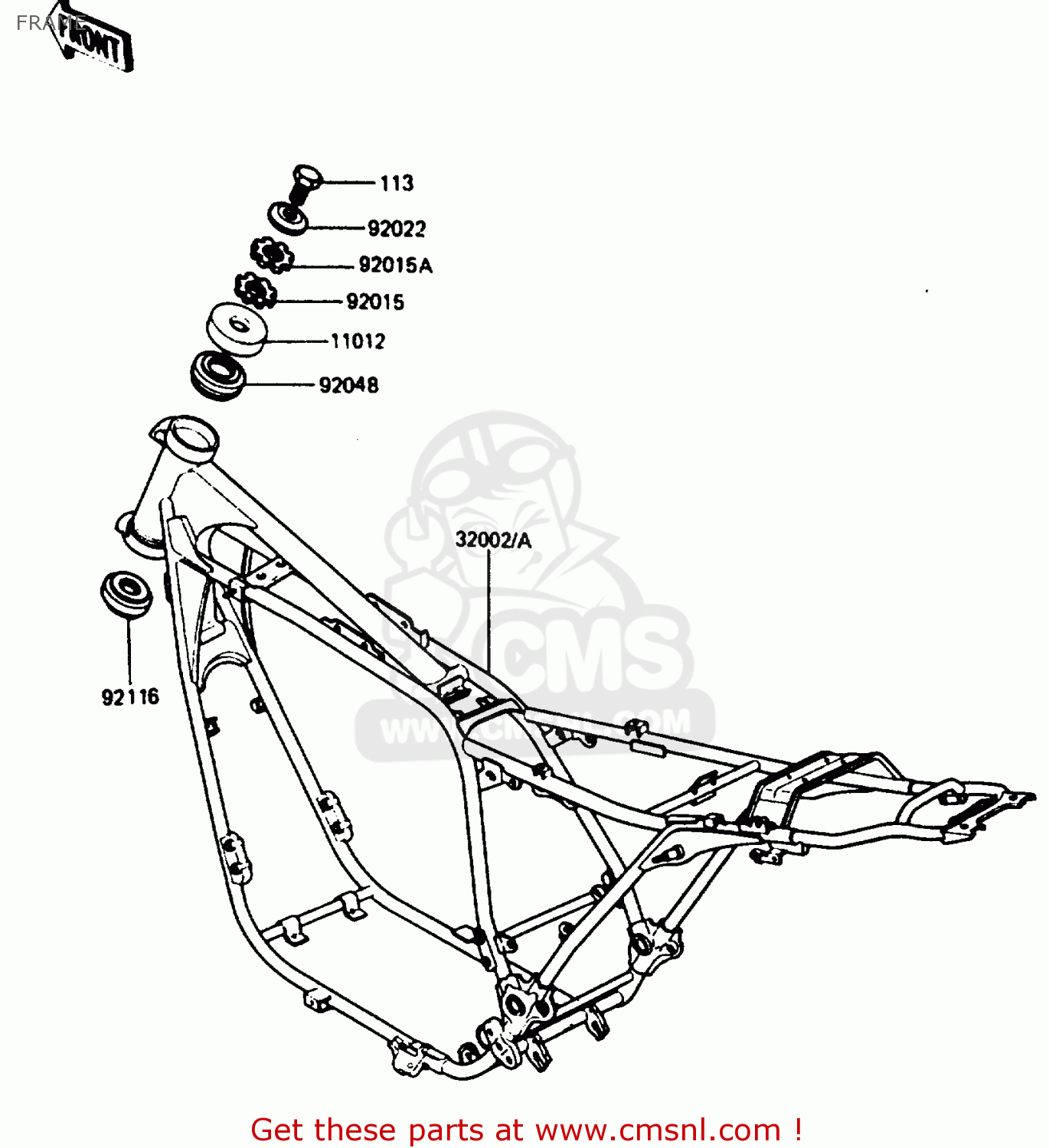 FRAME Z750P4 1985 UNITED KINGDOM WG