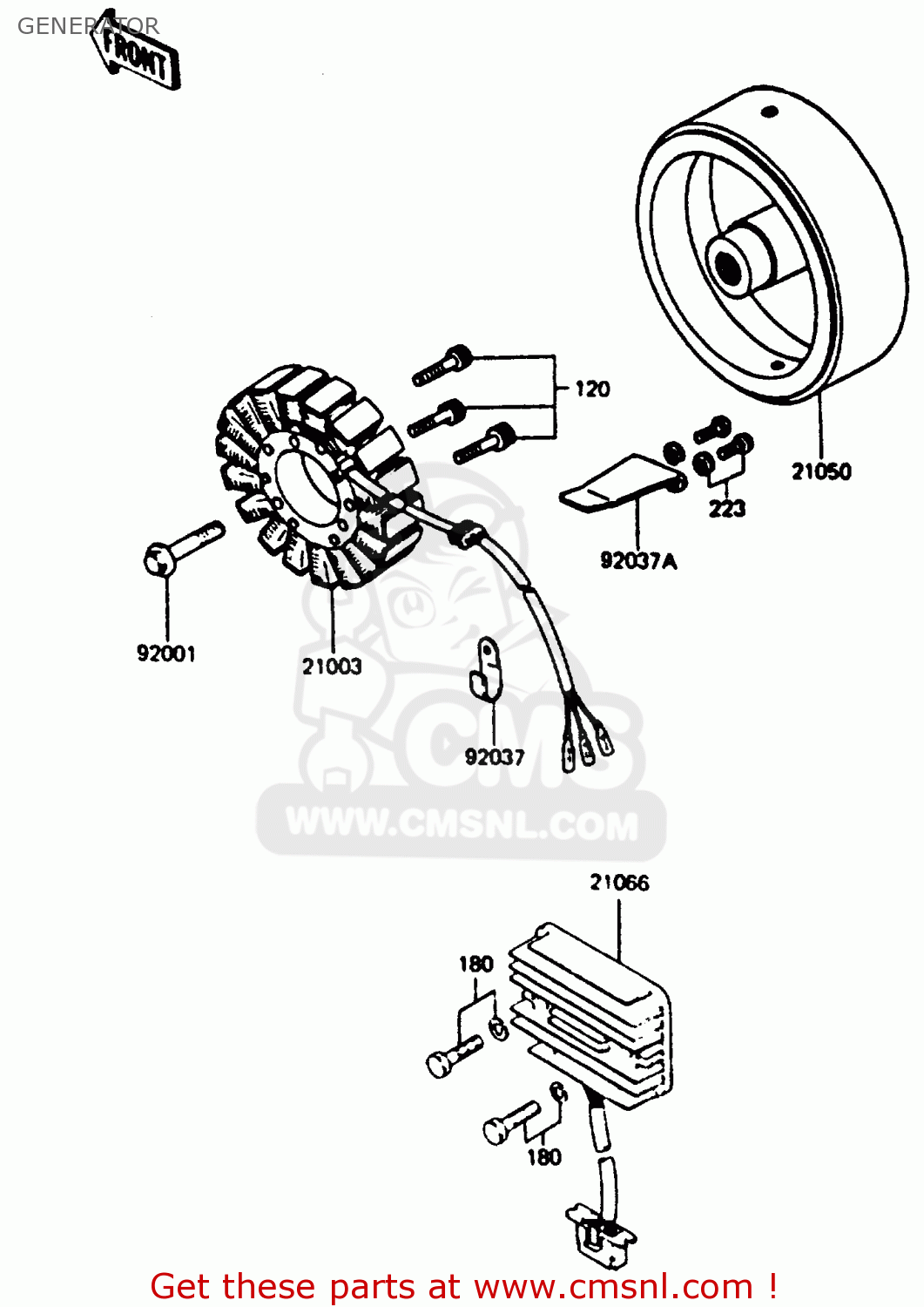 GENERATOR Z750P5 1987 UNITED KINGDOM / MPH
