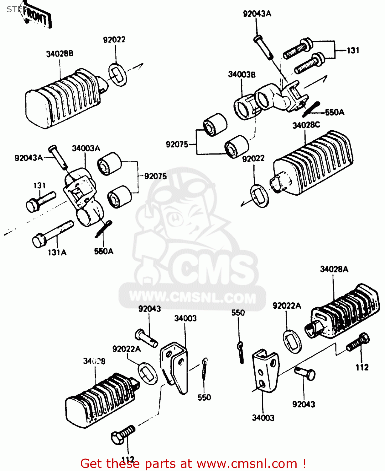 STEP Z750P5 1987 UNITED KINGDOM / MPH
