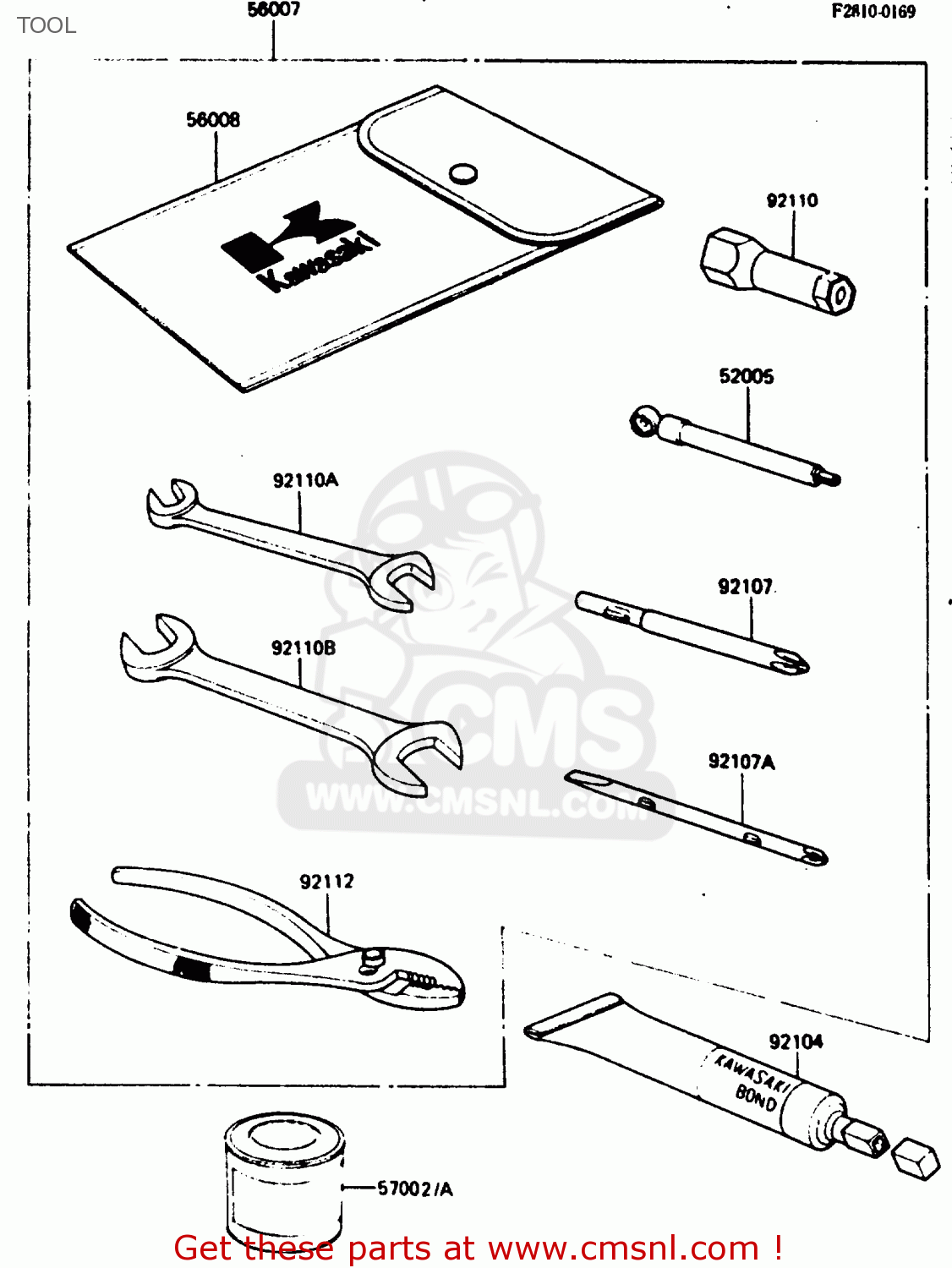 TOOL Z750P5 1987 UNITED KINGDOM / MPH