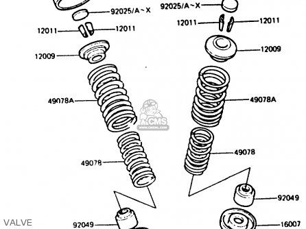 VALVE - Z750P5 1987 UNITED KINGDOM / MPH