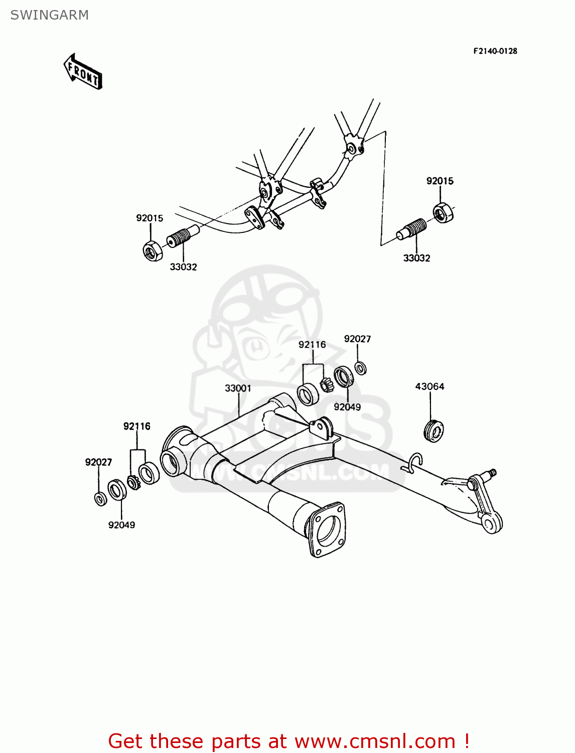 SWINGARM Z750P9 GT750 1994 UNITED KINGDOM