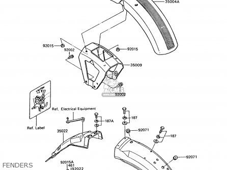 FENDERS - Z750P9 GT750 1994 UNITED KINGDOM
