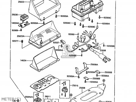 METER(S) - ZG1000A1 1000GTR 1986 EUROPE FR UK FG GR IT NR SD SP ST