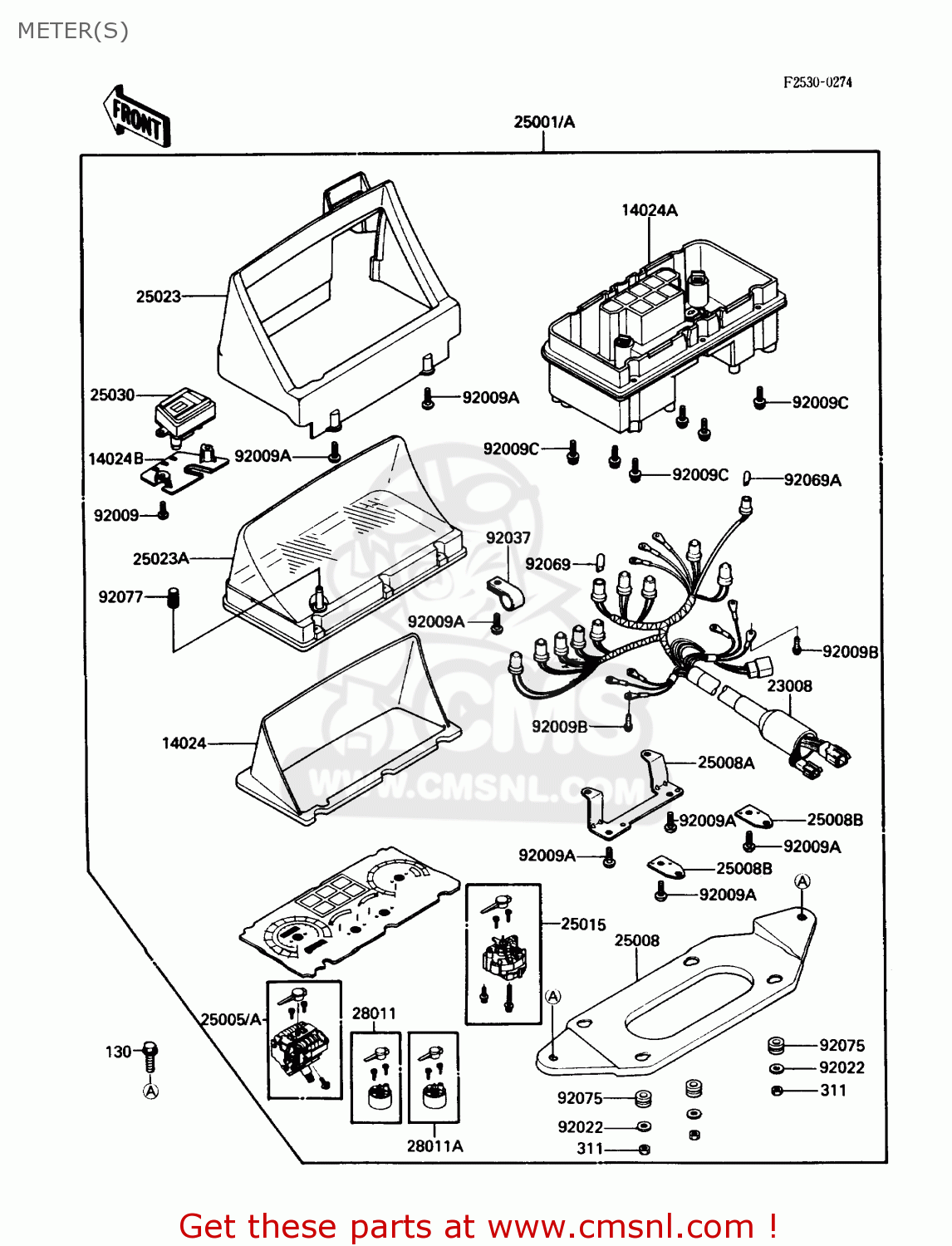 METER(S) ZG1000A1 CONCOURS 1986 USA CALIFORNIA CANADA