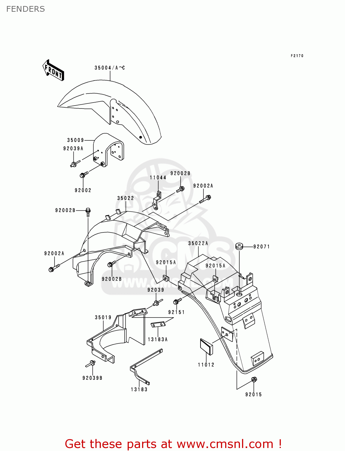 FENDERS ZG1000A11 1000GTR 1996 FRANCE NL FG IT ST