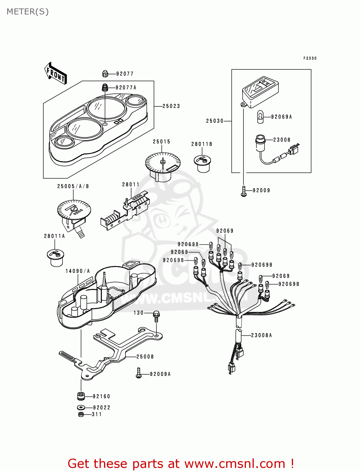 METER(S) ZG1000A12 CONCOURS 1997 USA CALIFORNIA CANADA
