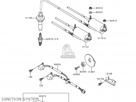 IGNITION SYSTEM - ZG1000A13 CONCOURS 1998 USA CALIFORNIA CANADA