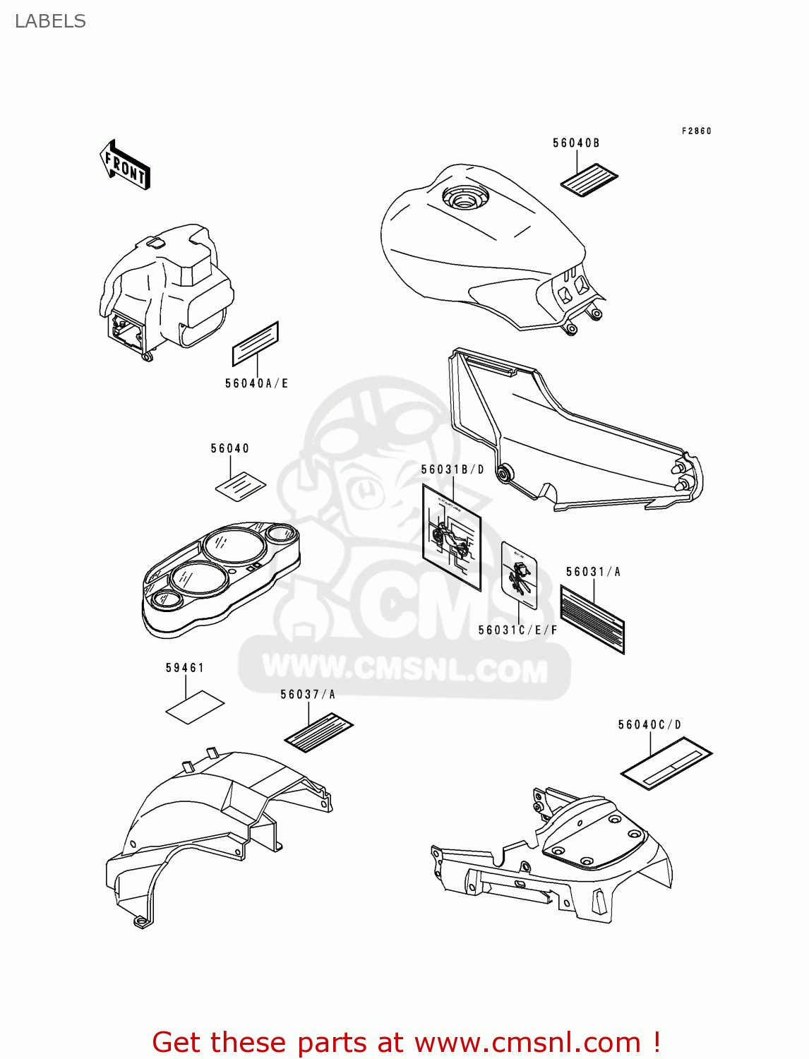 LABELS ZG1000A14 CONCOURS 1999 USA CALIFORNIA CANADA