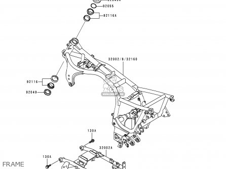 FRAME - ZG1000A15 1000GTR 2000 EUROPE FR