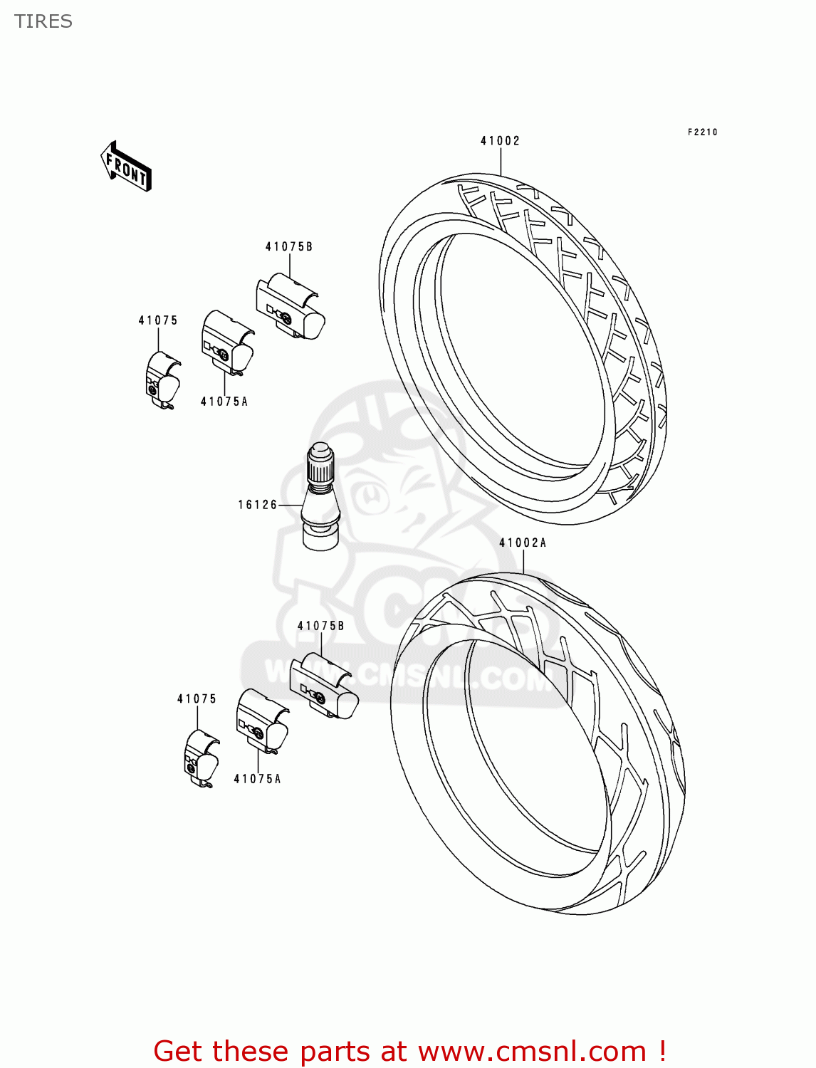 TIRES ZG1000A15 CONCOURS 2000 USA CALIFORNIA CANADA