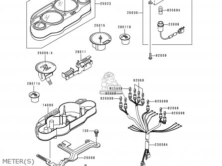METER(S) - ZG1000A15 CONCOURS 2000 USA CALIFORNIA CANADA