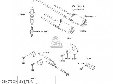 IGNITION SYSTEM - ZG1000A16 CONCOURS 2001 USA CALIFORNIA CANADA