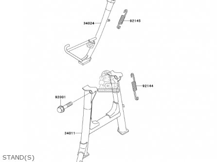 STAND(S) - ZG1000A16 CONCOURS 2001 USA CALIFORNIA CANADA