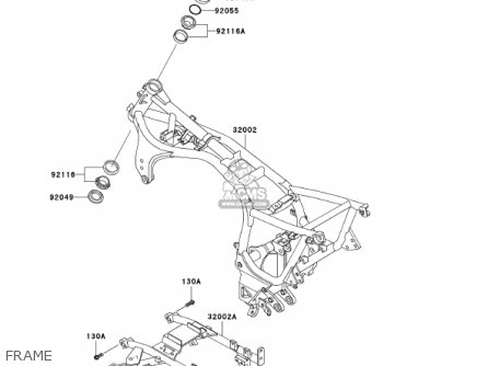 FRAME - ZG1000A16 CONCOURS 2001 USA CALIFORNIA CANADA