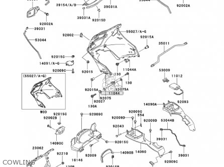 COWLING - ZG1000A16 CONCOURS 2001 USA CALIFORNIA CANADA
