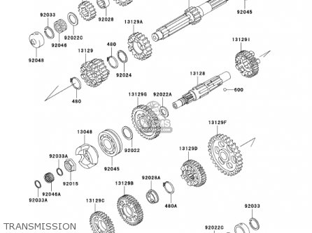 TRANSMISSION - ZG1000A16 CONCOURS 2001 USA CALIFORNIA CANADA