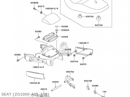SEAT (ZG1000-A15-A18) - ZG1000A17 CONCOURS 2002 USA CALIFORNIA CANADA