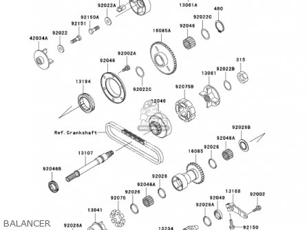 BALANCER - ZG1000A17 CONCOURS 2002 USA CALIFORNIA CANADA