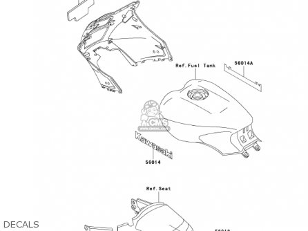 DECALS - ZG1000A17 CONCOURS 2002 USA CALIFORNIA CANADA