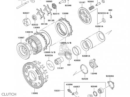 CLUTCH - ZG1000A17 CONCOURS 2002 USA CALIFORNIA CANADA