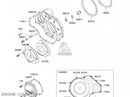ENGINE COVER(S) - ZG1000A17 CONCOURS 2002 USA CALIFORNIA CANADA