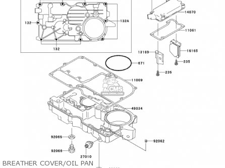 BREATHER COVER/OIL PAN - ZG1000A17 CONCOURS 2002 USA CALIFORNIA CANADA