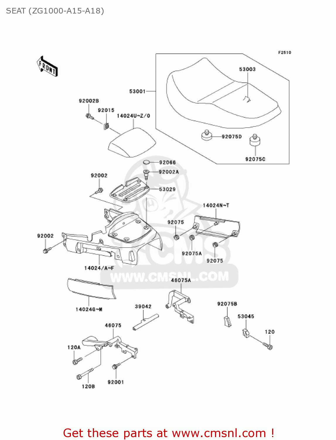 SEAT (ZG1000-A15-A18) ZG1000A18 CONCOURS 2003 USA CALIFORNIA CANADA