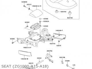 SEAT (ZG1000-A15-A18) - ZG1000A18 CONCOURS 2003 USA CALIFORNIA CANADA