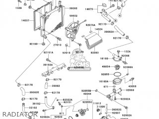 RADIATOR - ZG1000A18 CONCOURS 2003 USA CALIFORNIA CANADA