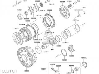 CLUTCH - ZG1000A18 CONCOURS 2003 USA CALIFORNIA CANADA