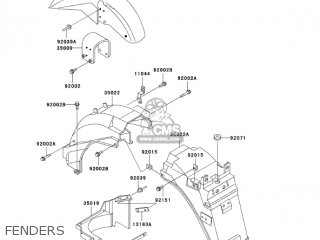 FENDERS - ZG1000A18 CONCOURS 2003 USA CALIFORNIA CANADA