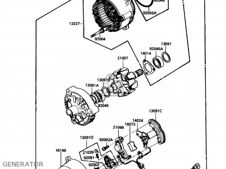 GENERATOR - ZG1000A2 CONCOURS 1987 USA CALIFORNIA CANADA