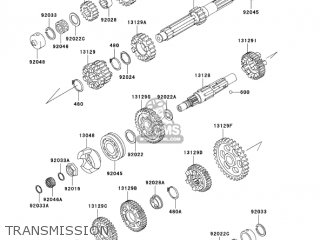 TRANSMISSION - ZG1000A20 CONCOURS 2005 USA CALIFORNIA CANADA