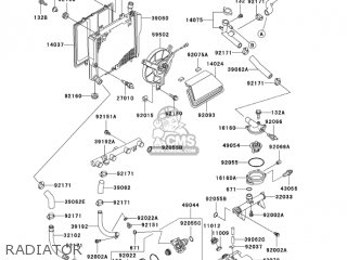 RADIATOR - ZG1000A20 CONCOURS 2005 USA CALIFORNIA CANADA