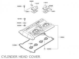 CYLINDER HEAD COVER - ZG1000A20 CONCOURS 2005 USA CALIFORNIA CANADA
