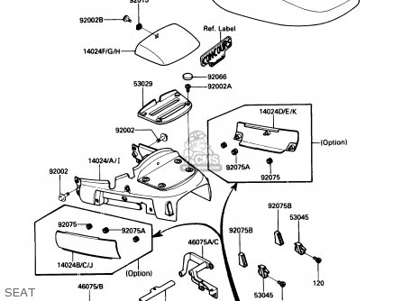 SEAT - ZG1000A3 CONCOURS 1988 USA CALIFORNIA CANADA