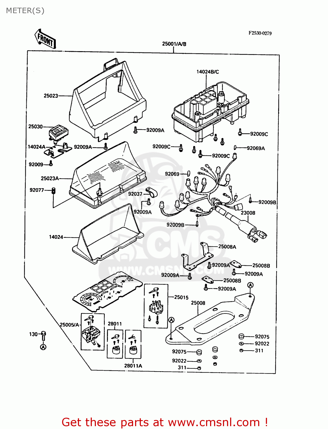 METER(S) ZG1000A3A 1000GTR 1988 UNITED KINGDOM