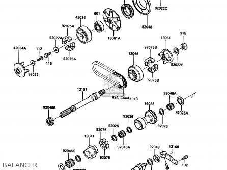 BALANCER - ZG1000A3A 1000GTR 1988 UNITED KINGDOM