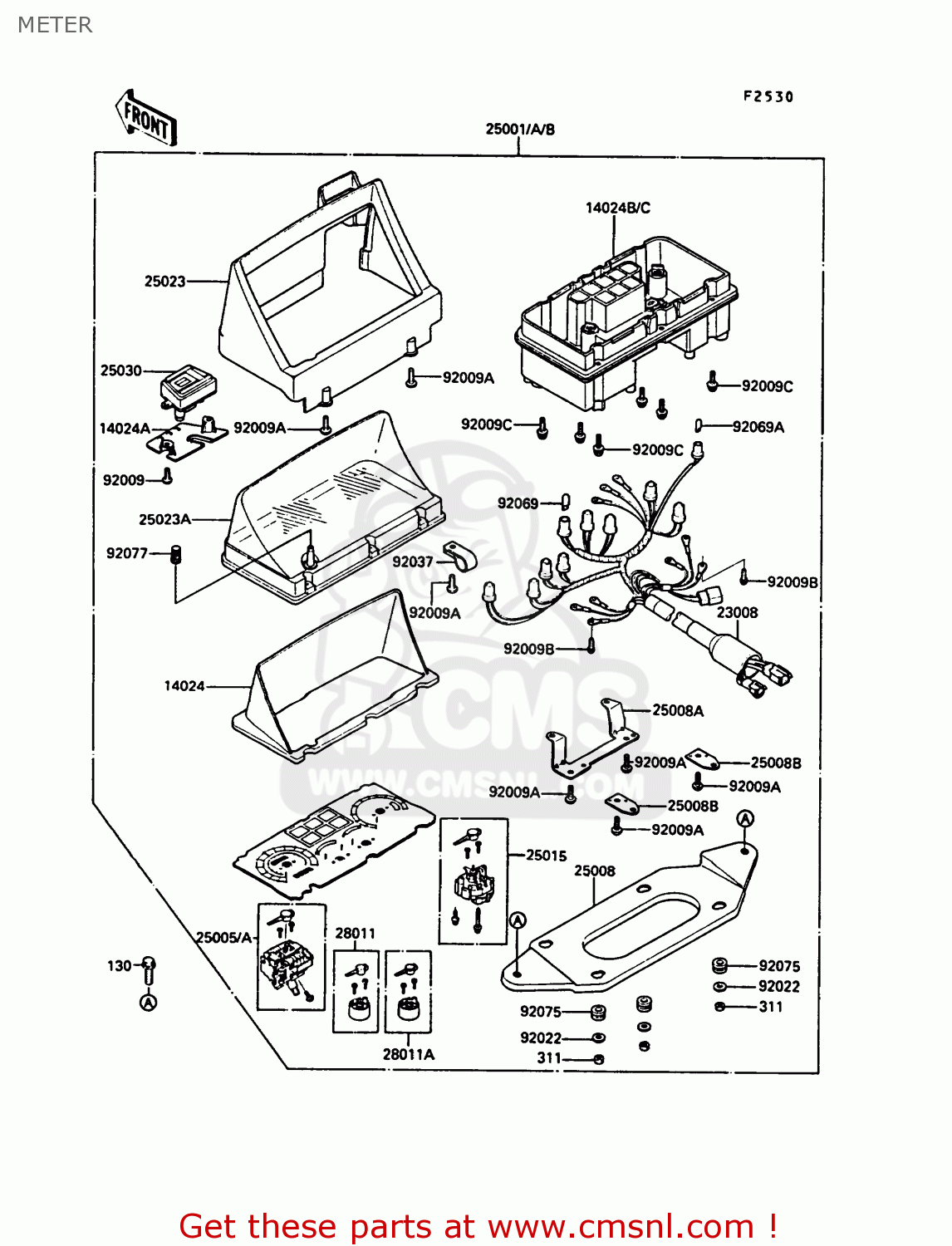 METER ZG1000A4 1000GTR 1989 EUROPE FR UK AR NR SD