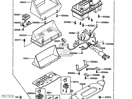 METER - ZG1000A4 1000GTR 1989 EUROPE FR UK AR NR SD