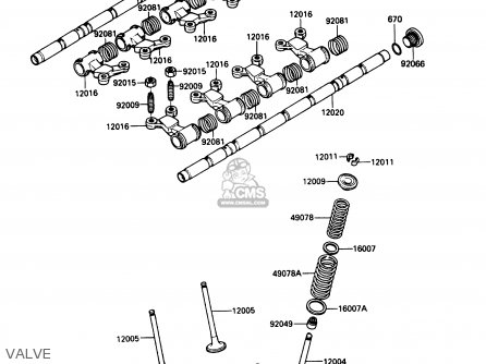 VALVE - ZG1000A4 CONCOURS 1989 CANADA