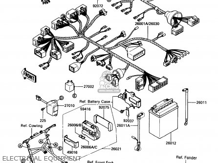 ELECTRICAL EQUIPMENT - ZG1000A4 CONCOURS 1989 CANADA