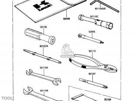 TOOL - ZG1000A4 CONCOURS 1989 CANADA